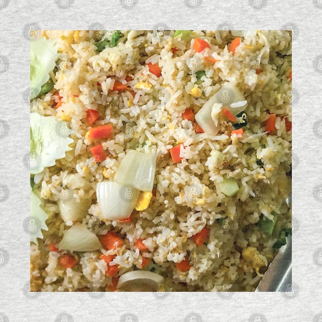 Fried rice textured background by FOGSJ